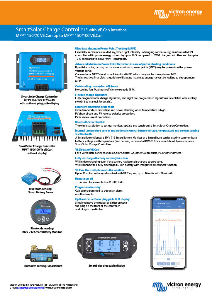 Victron Smartsolar Mppt 150/85 Tr Ve.Can