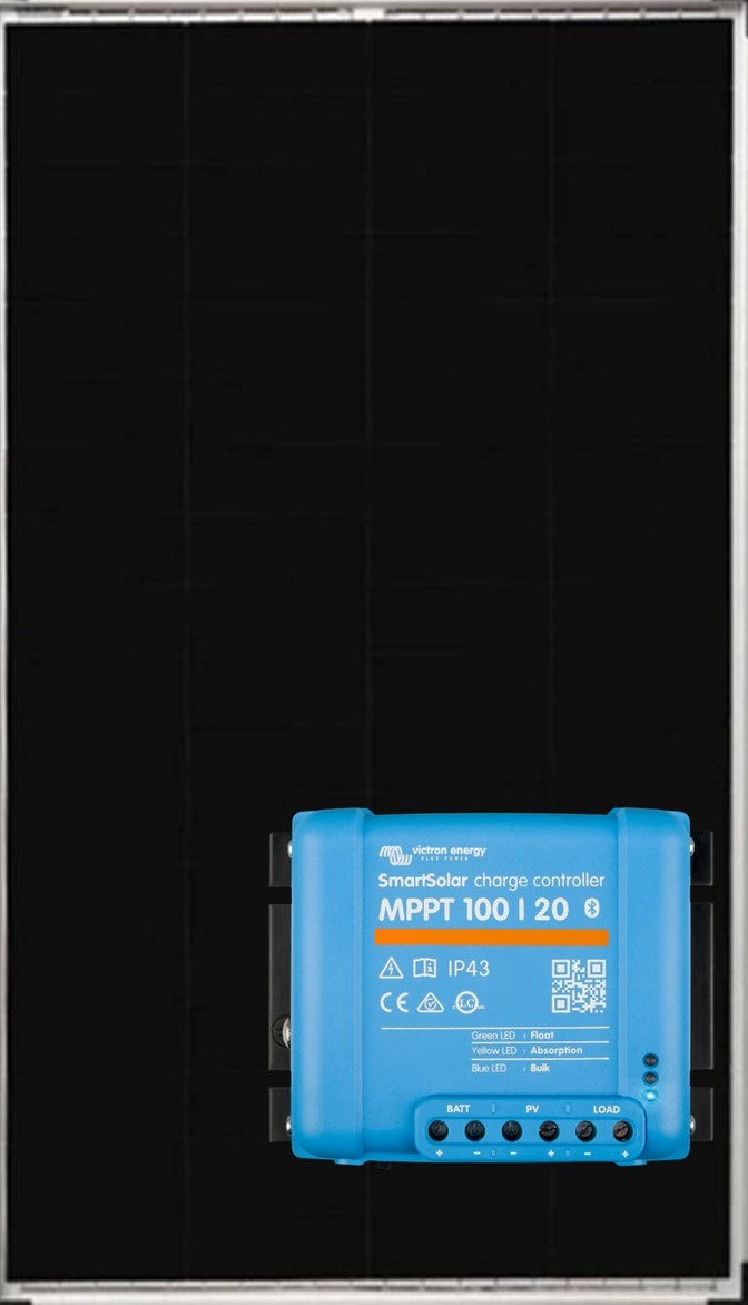 200W Fixed Solar Panel & Victron 100/20 Smart Mppt