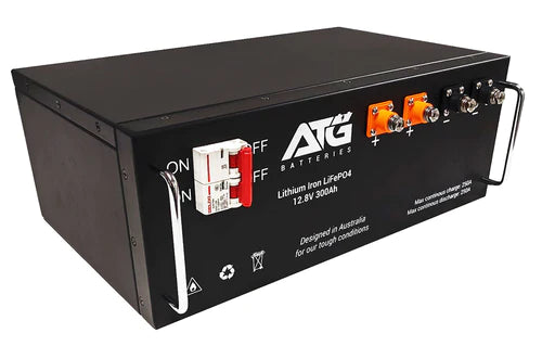 ATG 12V 300AH Lithium Battery with 304AH EVE Cells W/ Bluetooth (New Smaller Design) Trade