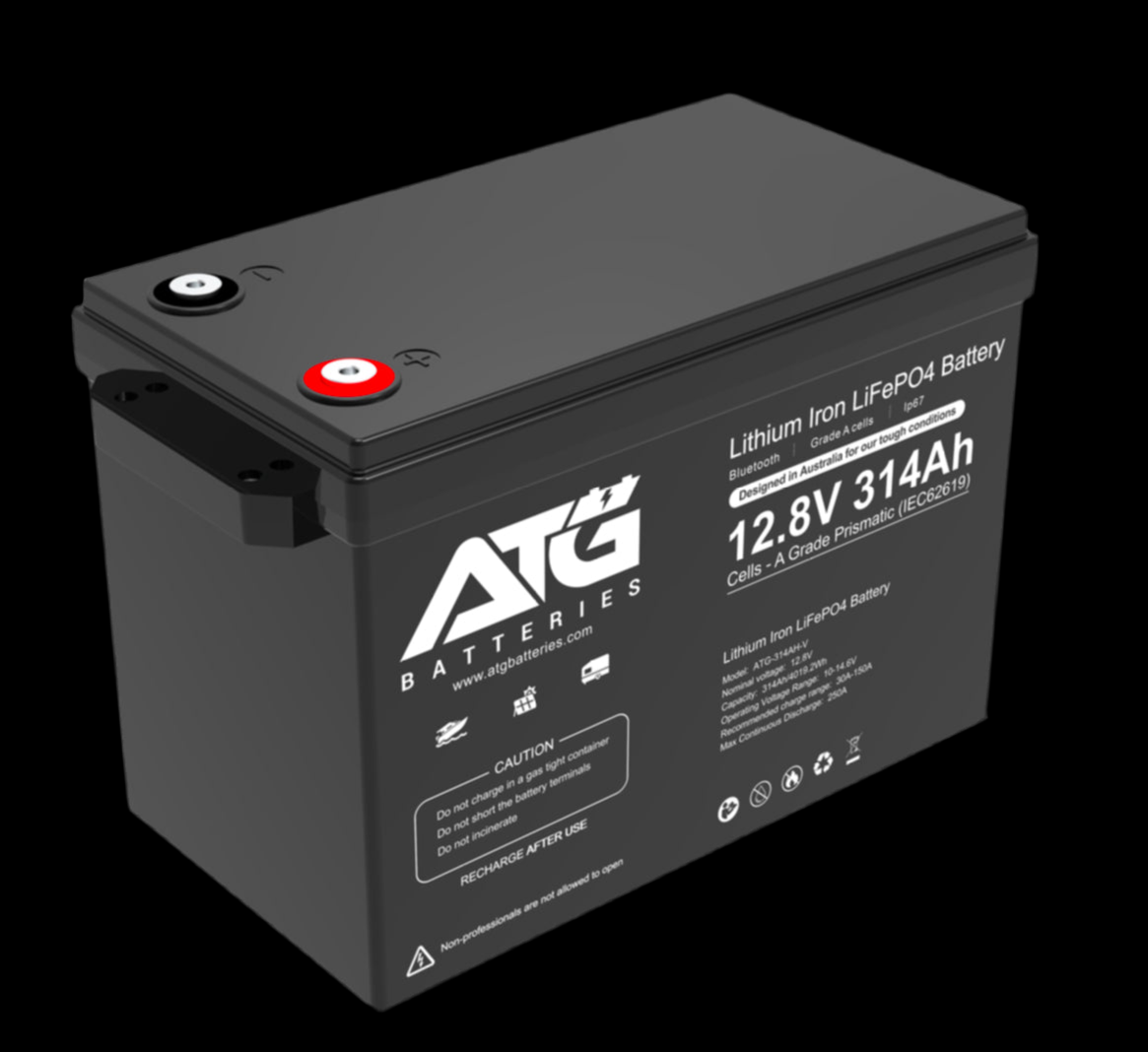 ATG 12V 314AH LifePo4 Lithium Battery W/Bluetooth (Trade)