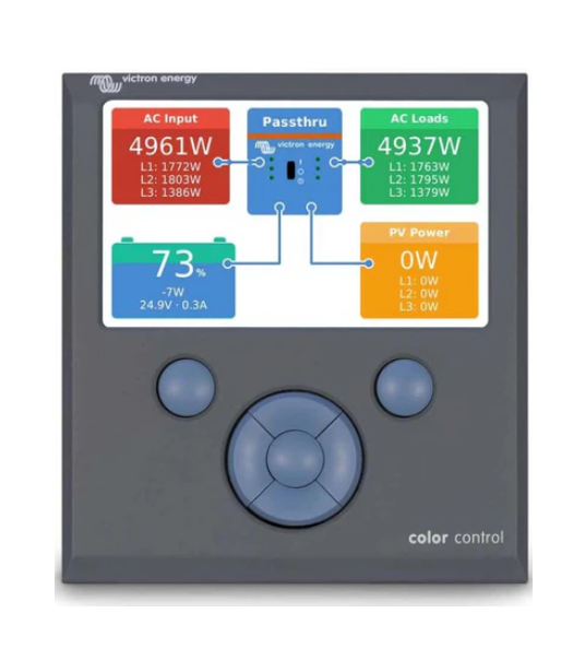 Victron Color Control GX Remote Panel
