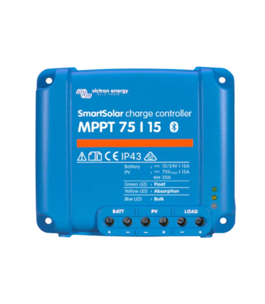 Victron Energy MPPT Smart Solar Charge Controller 75/15