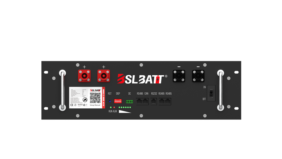 BSL 48V 100AH Rack Mount 5kWh Lithium LiFePO4 Battery