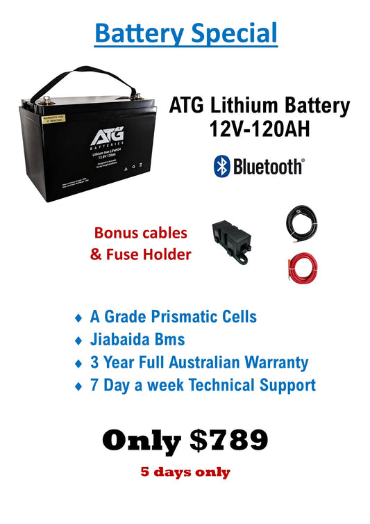 ATG 120AH Battery Special