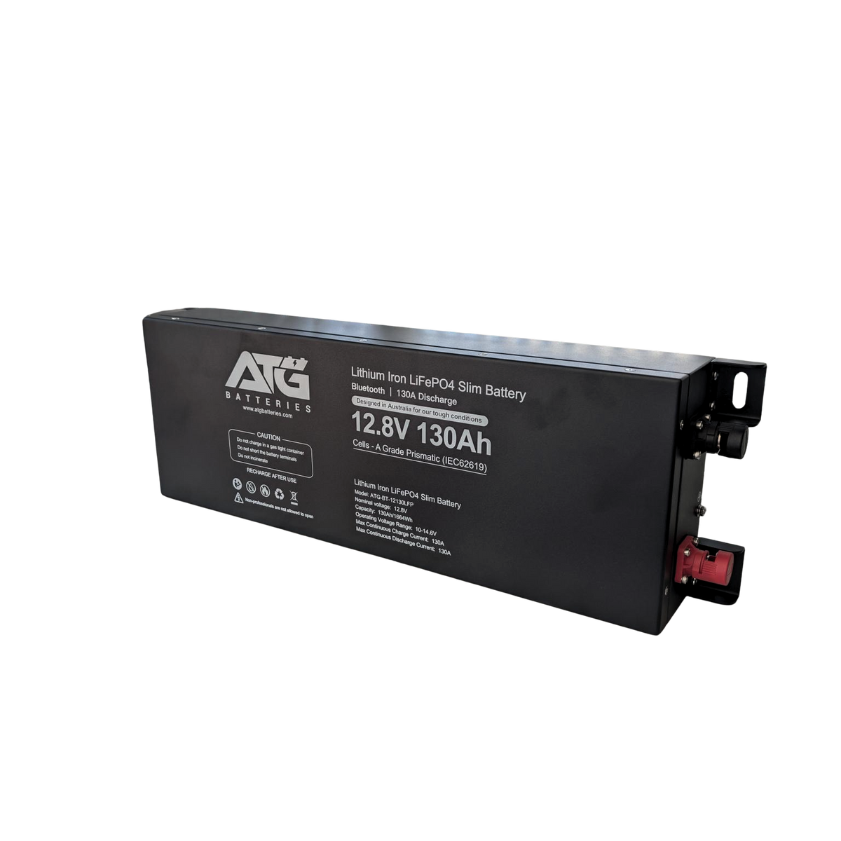 ATG 130AH Slim Lithium Battery (bluetooth)