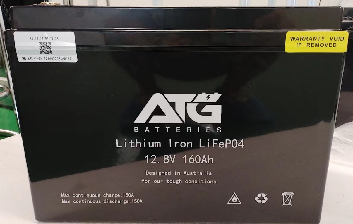 ATG 12V160AH Lithium Battery (LifePo4) ATG Battery Shop