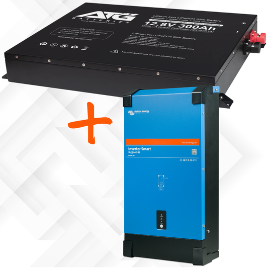 ATG 12V 300AH Slim Lithium Battery & Victron 12/3000 Inverter.