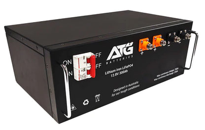 ATG 12V 300AH Lithium Battery with 304AH EVE Cells W/ Bluetooth (New Smaller Design)