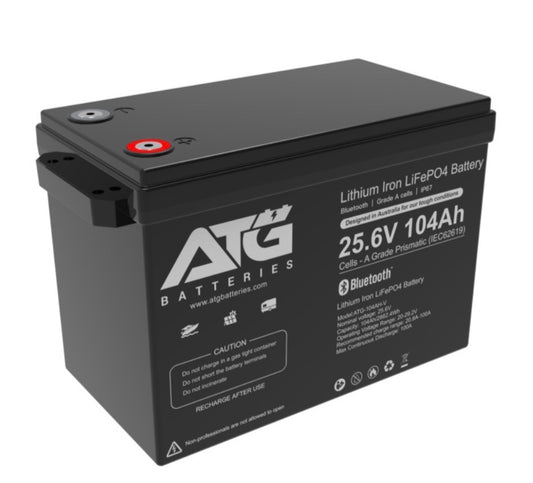 ATG 24V 104AH Lithium Battery