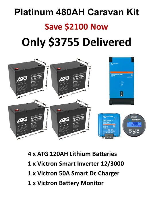 Platinum 480AH Caravan Kit