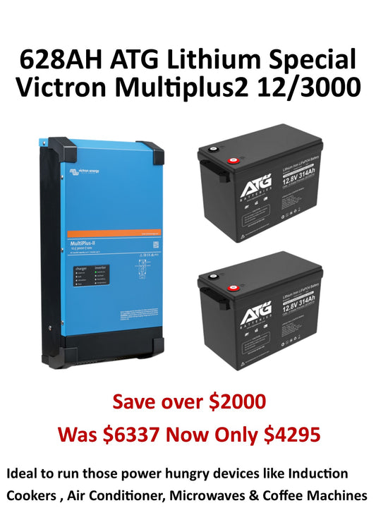 628AH Lithium & Victron Inverter Special