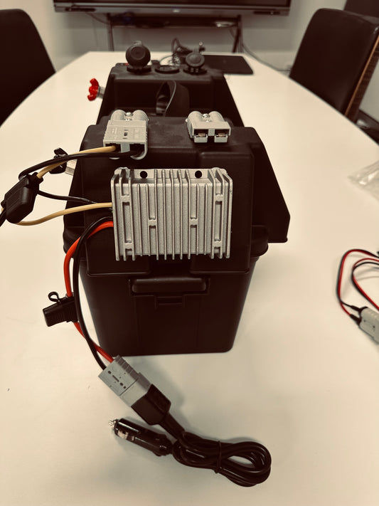 120AH Battery/Box & DC Charger Combo