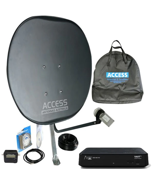 Deluxe Portable Satellite TV Kit