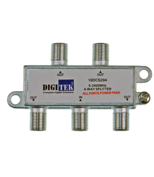 Digitek 4 Way Satellite Splitter