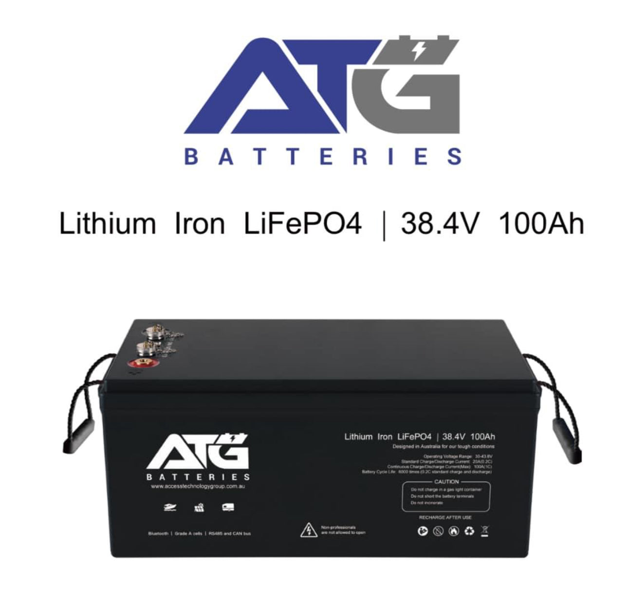 ATG 36V - 100AH LifePo4 Battery m