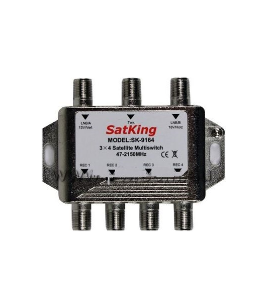 Satking Multiswitch 3 inputs and 4 outputs