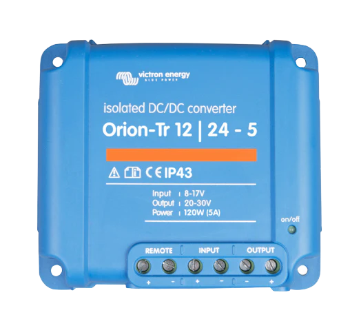 Victron 12V to 24V Orion-Tr 12/24-5A Isolated DC-DC Converter