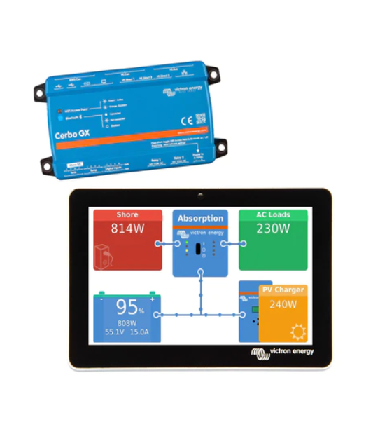 Victron Cerbo GX Controller and GX Touch 50 Display Combo m