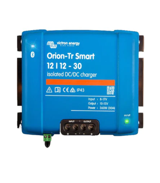 Victron Orion-Tr Smart 12/12-30A (360W) Isolated DC-DC Charger.