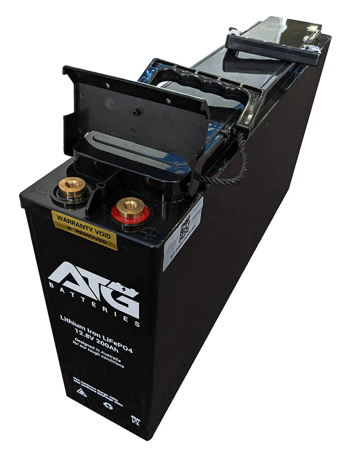 ATG Battery 200AH 12V Lithium Iron Phosphate LiFePO4 Battery Slimline m